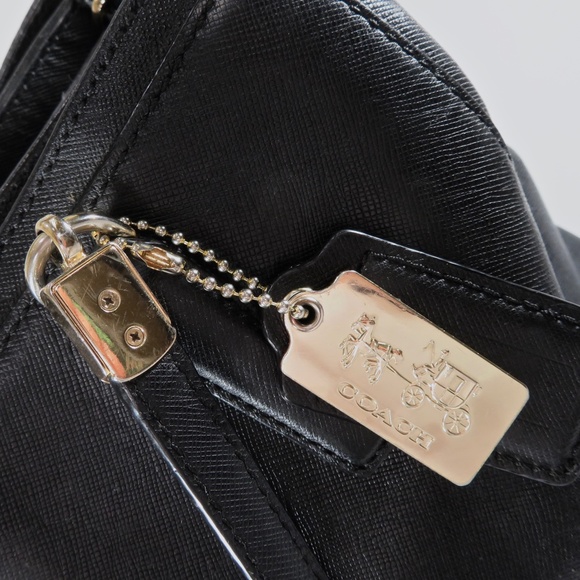 COACH Madison Christie Leather Satchel Bag - Picture 11 of 12